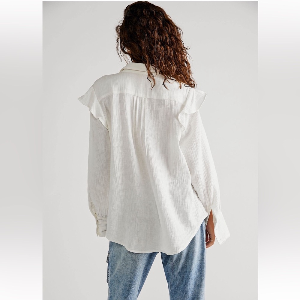 Free people Elouise tunic button down shirt - Picture 2 of 7